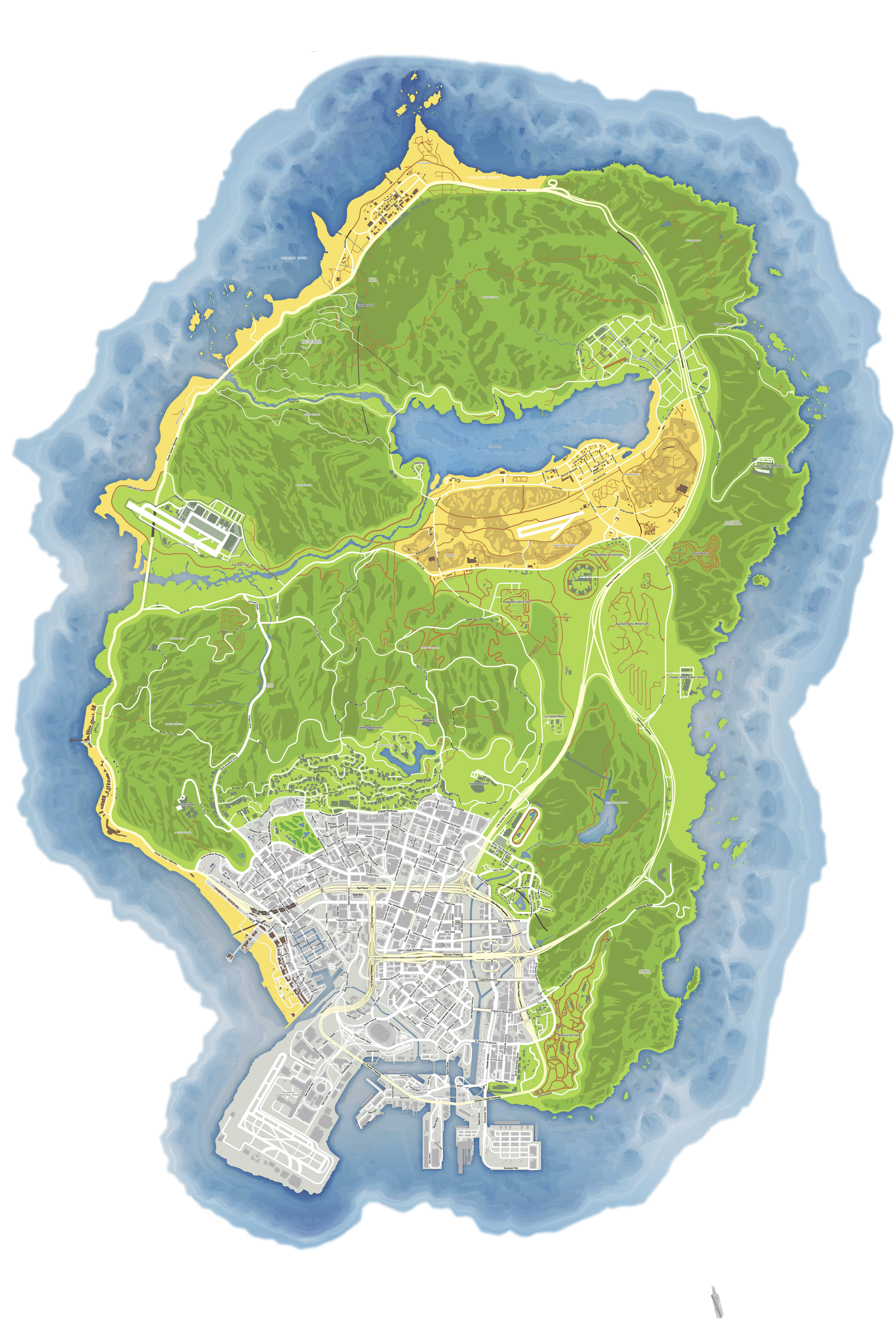 Project Nexus Los Santos map preview
